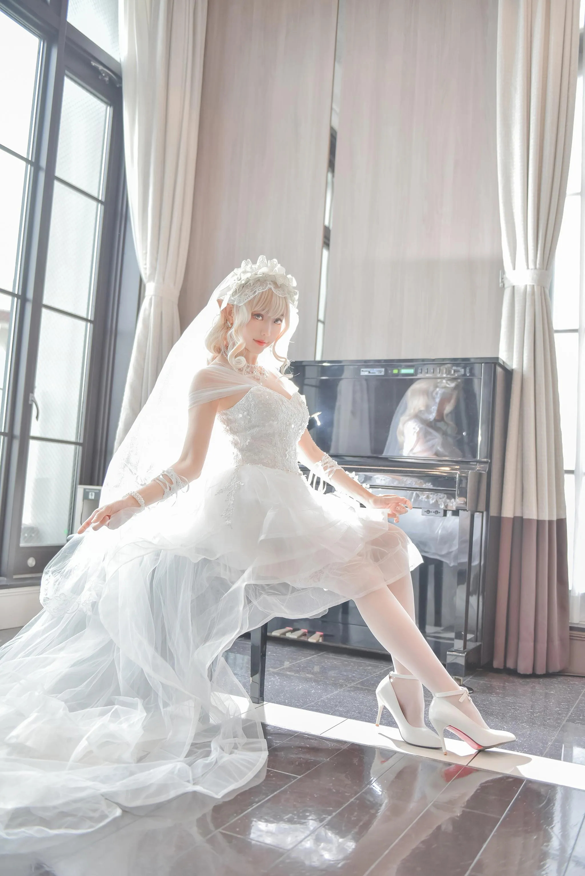 ElyEE子 – NO.87 Bride  Lingerie [65P]插图